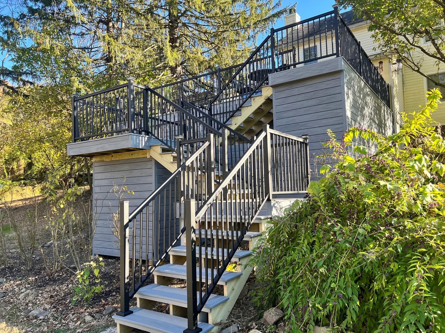 Deck renovation project by Hothouse Construction
