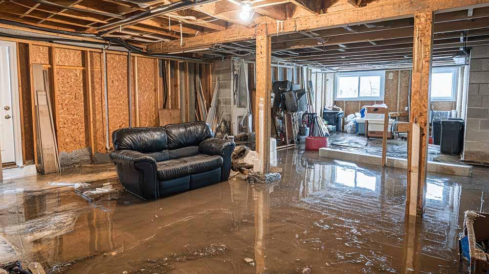 Water damage restoration
