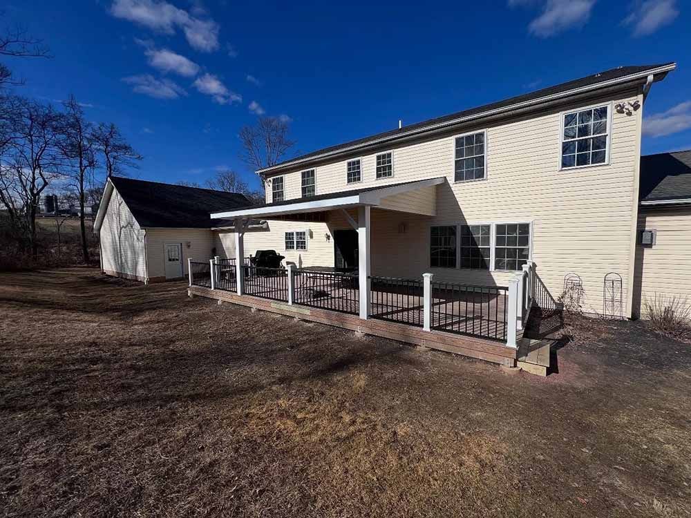 Beautiful finished deck project