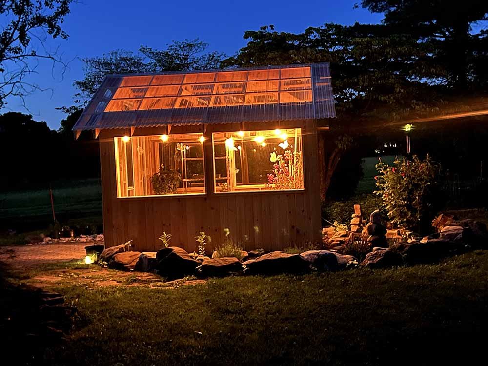 Beautiful custom greenhouse by Hothouse Construction