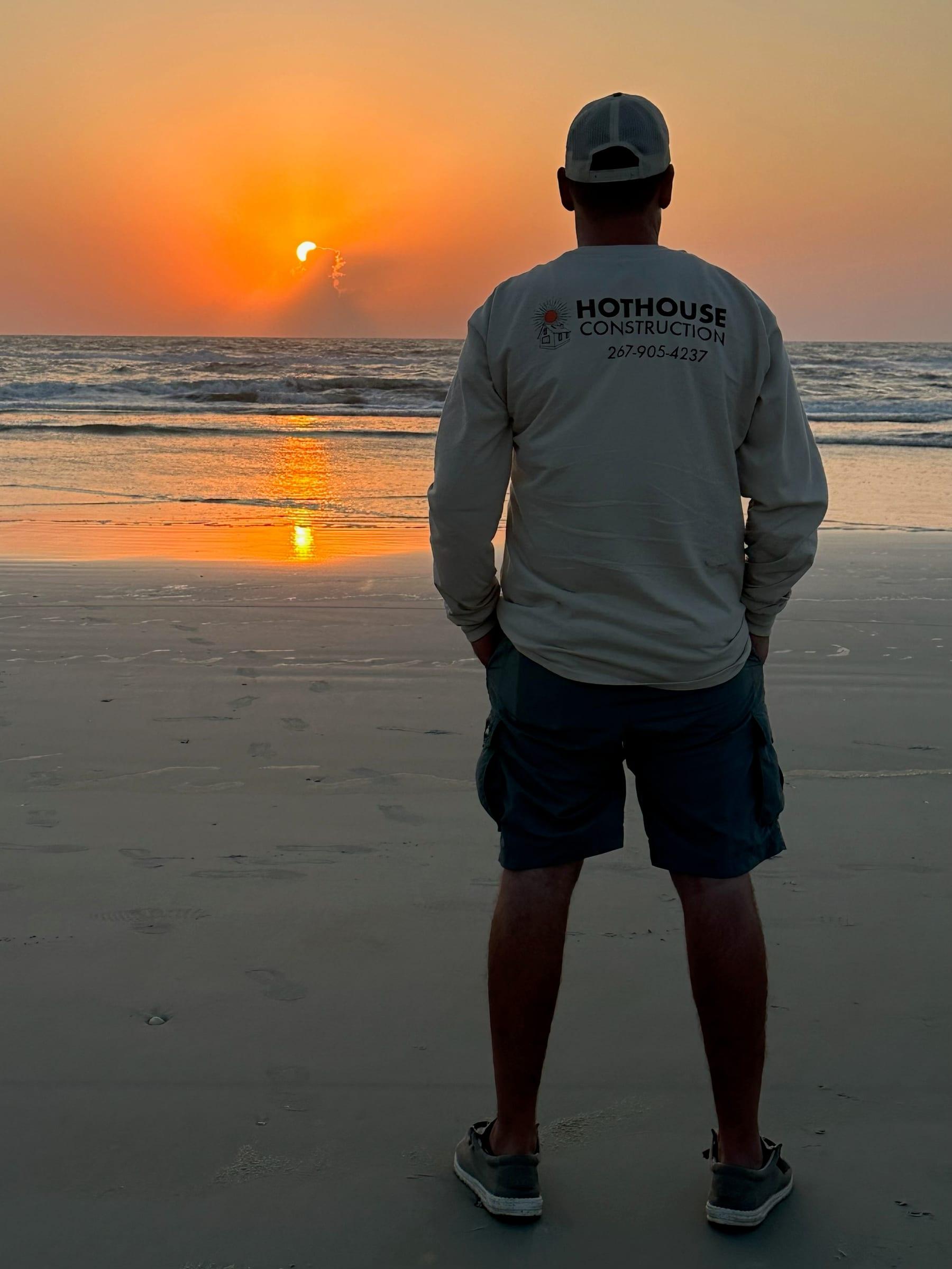 Scott at sunset